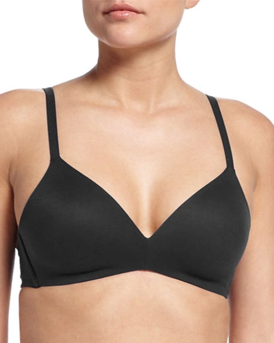 Shop Wacoal How Perfect Soft Cup Bra In Black