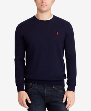 ralph lauren men's crew neck sweater