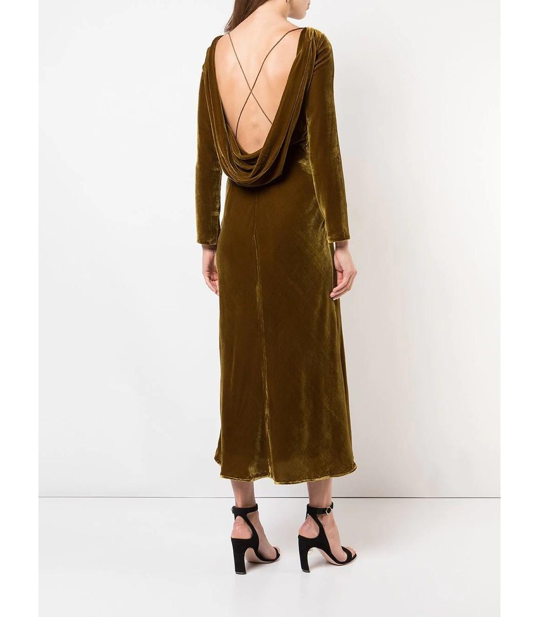saloni velvet dress