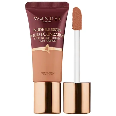 Shop Wander Beauty Nude Illusion Liquid Foundation Rich 1.01 oz/ 30 ml