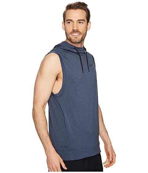 nike training hyper dry sleeveless hoodie