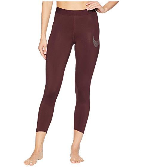 nike burgundy tights