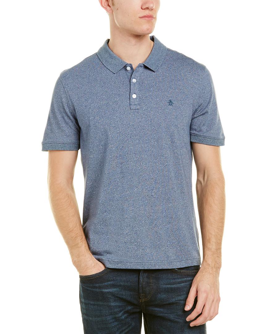 penguin heritage slim fit polo