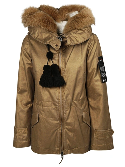 Shop Peuterey Fur Trimming Jacket In 830