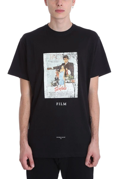 Shop Ih Nom Uh Nit Al Pacino Black Cotton T-shirt