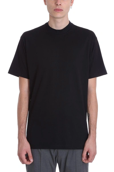Shop Low Brand Black Cotton T-shirt
