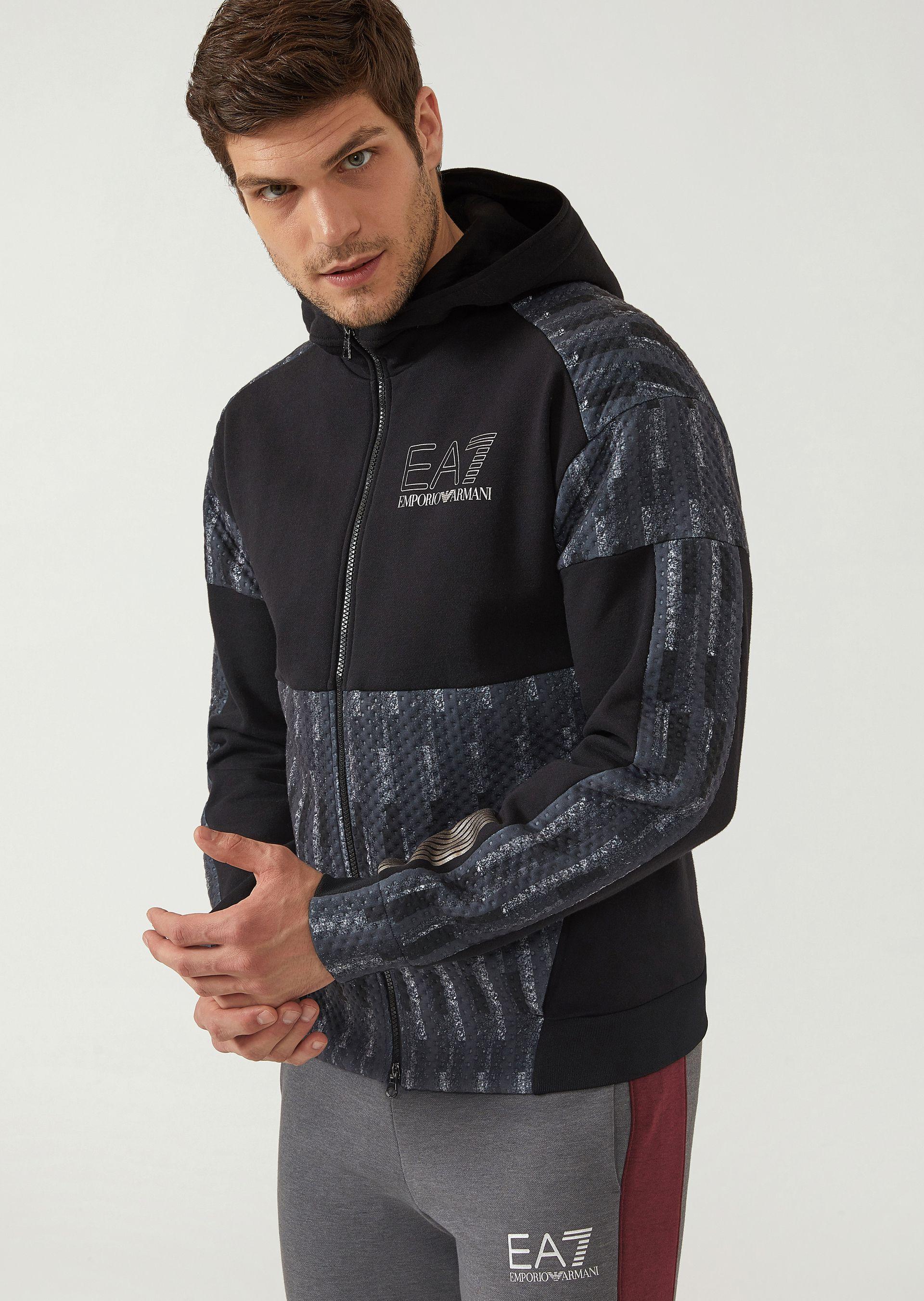 armani fleece jacket