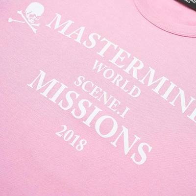 Mastermind World Missions Logo Tee In Pink