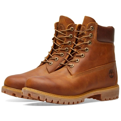 Shop Timberland Heritage 6 Premium Boot In Brown