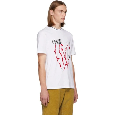 Shop Napa By Martine Rose White Osorno T-shirt In 002 Brwhite