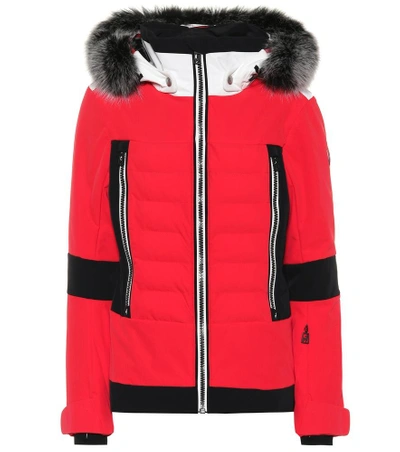 Shop Toni Sailer Manou Ski Jacket In Red