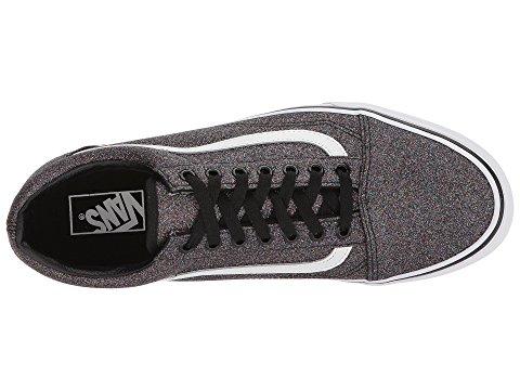 vans old skool glitter rainbow black