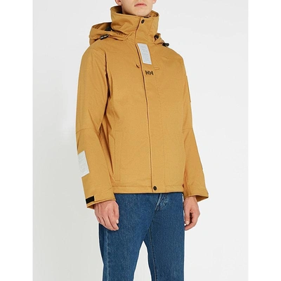 Sandro Helly Hansen Padded Shell Hooded Jacket In Camel | ModeSens