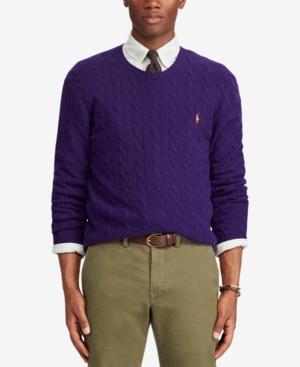 polo purple sweater