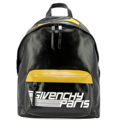 Shop Givenchy Paris Backpack In Black