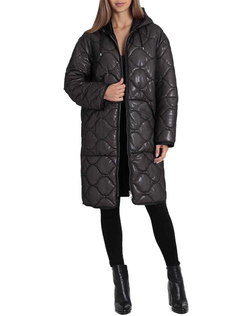 Avec Les Filles Quilted Puffer Coat In Nocolor | ModeSens