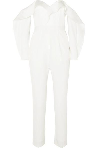 self portrait white jumpsuit
