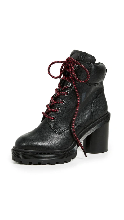 Shop Marc Jacobs Crosby Hiking Boots In Black