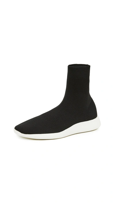 Shop Vince Abbot Sneakers In Black