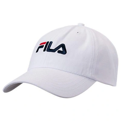 Shop Fila Heritage Cotton Twill Hat, Women's, White