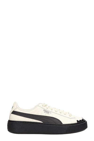 Puma basket platform scallop hotsell
