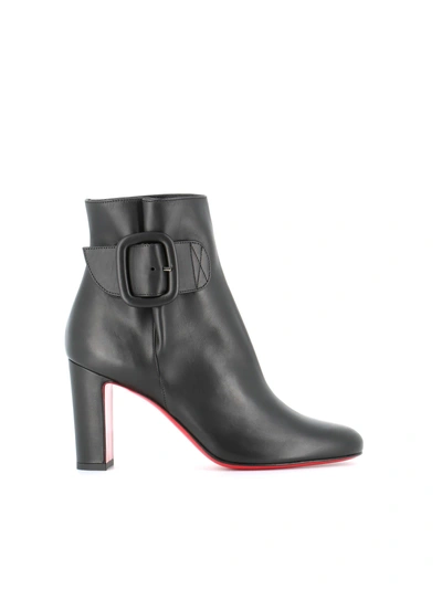 Shop Christian Louboutin Ankle Boots "tres Olivia" In Black