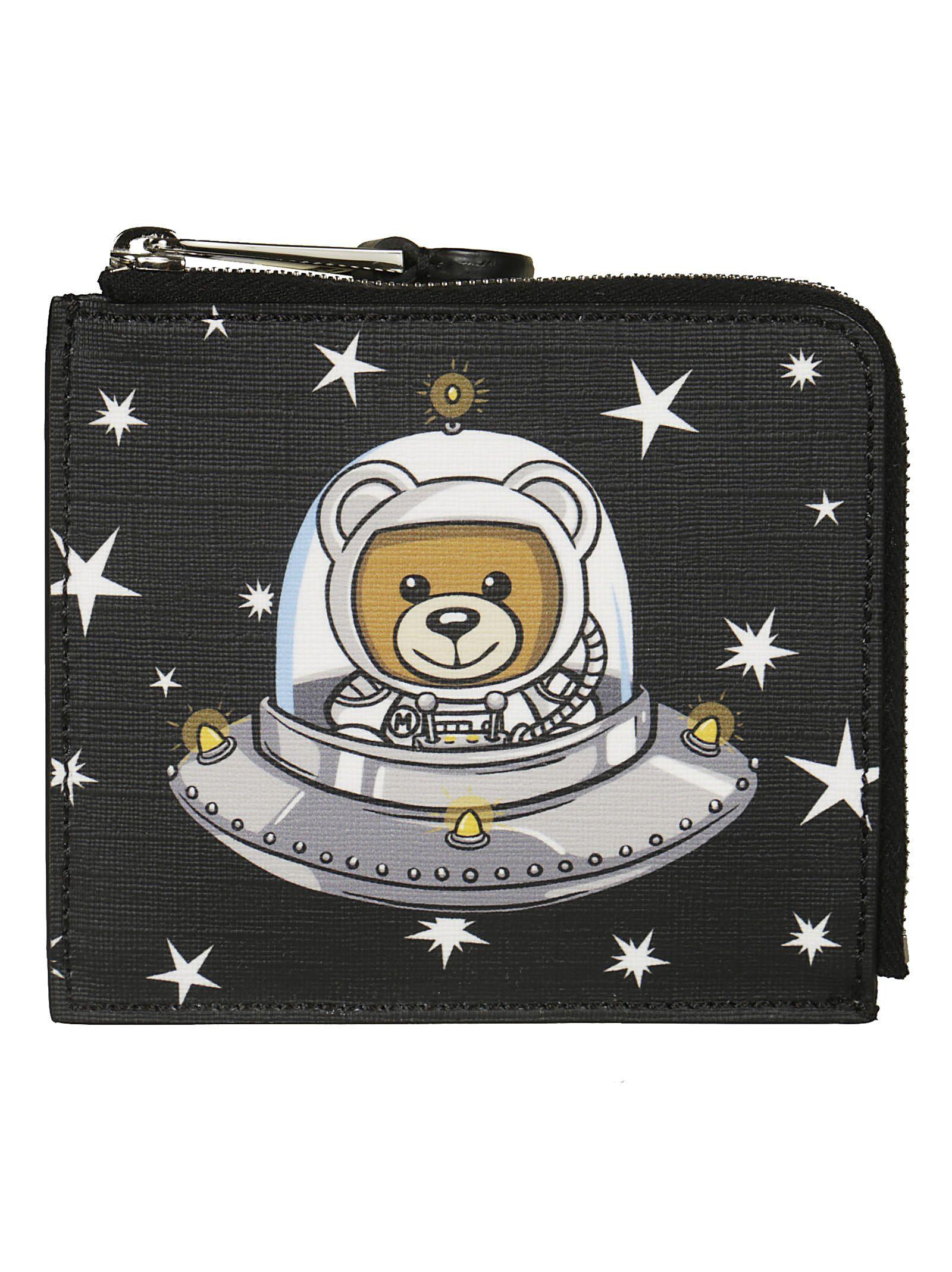 moschino teddy bear wallet