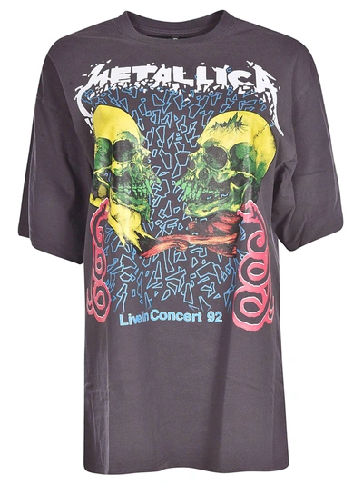Shop R13 Metallica 92 Oversized T-shirt In Black