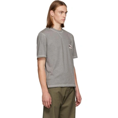 Shop Lhomme Rouge Grey Climber T-shirt In Grey Melang