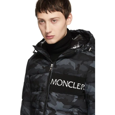 Moncler Aiton Down-filled Hooded Jacket In Blue | ModeSens