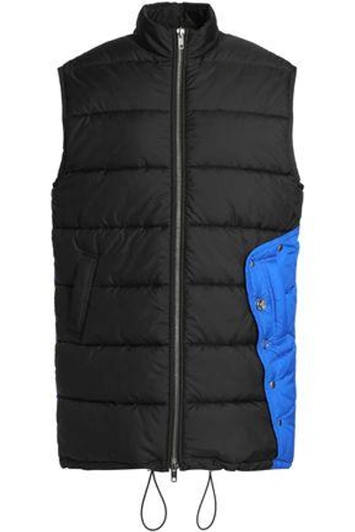 Shop 3.1 Phillip Lim / フィリップ リム 3.1 Phillip Lim Woman Two-tone Quilted Shell Vest Black