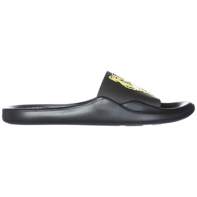 Shop Kenzo Women's Rubber Slippers Sandals In Black