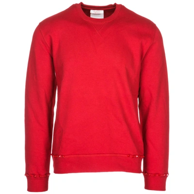 Shop Valentino Men's Sweatshirt Sweat In Red