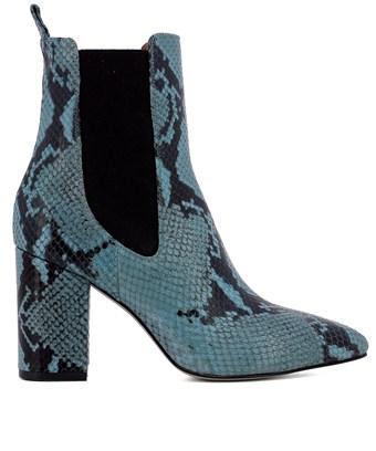 Paris Texas Women&#39;s Px125ppitoneblue Light Blue Leather Ankle Boots | ModeSens