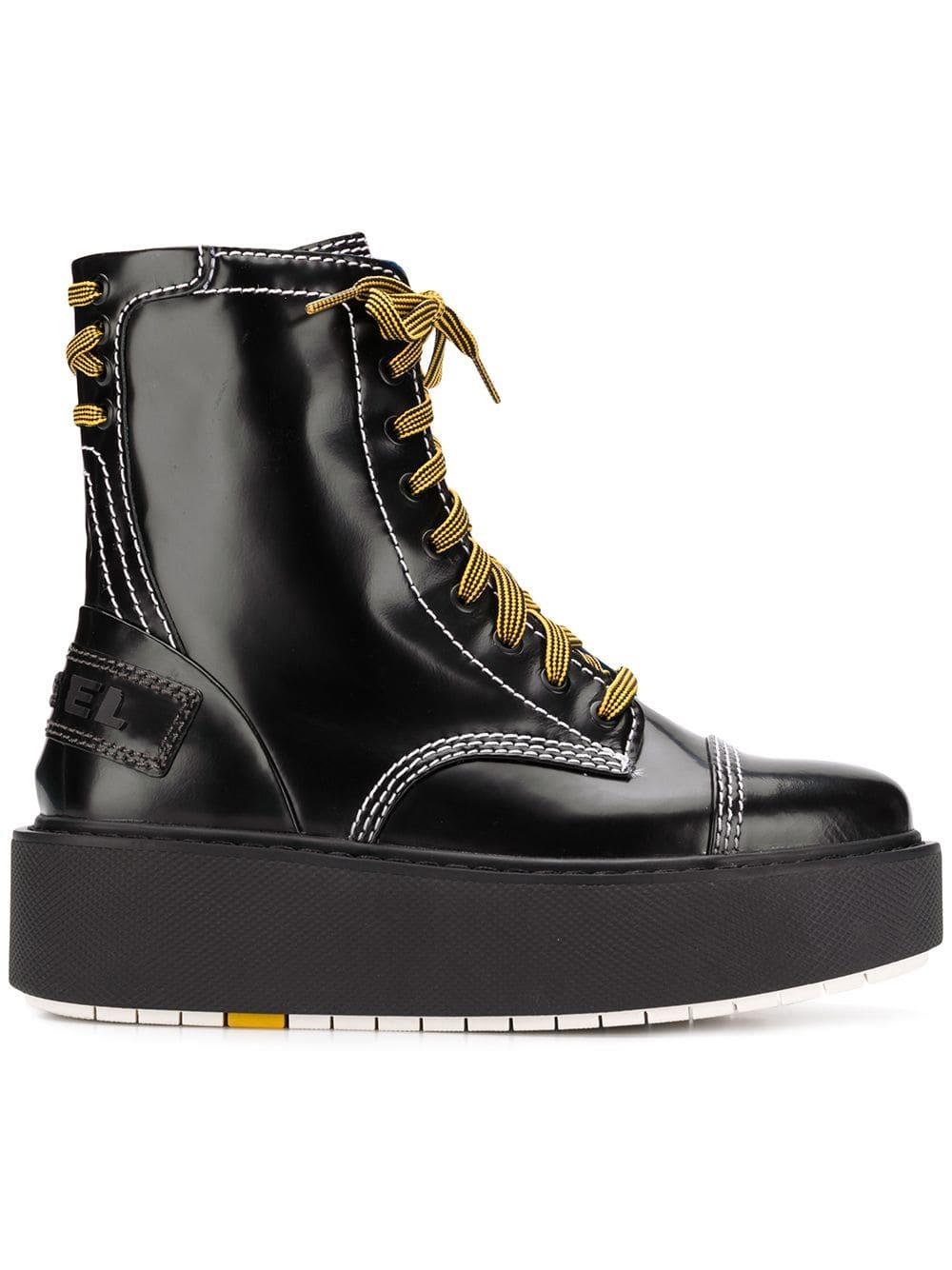 diesel platform boots