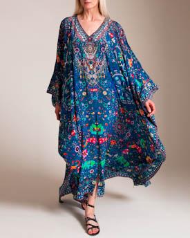 camilla split front kaftan styling