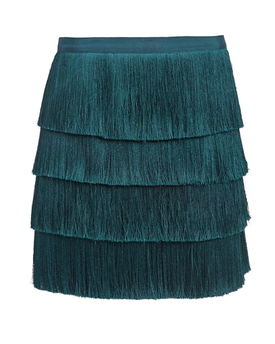 Shop Exclusive For Intermix Raine Fringe Mini Skirt