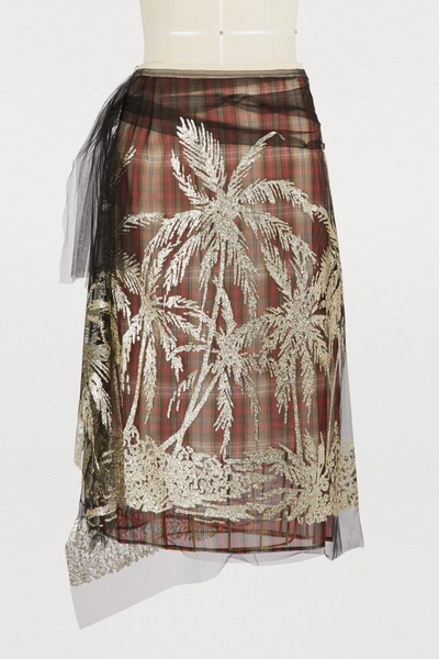 Shop N°21 Clotilde Skirt In Nero