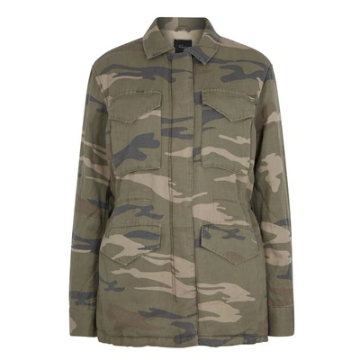 Shop Rails Whitaker Camouflage-print Jacket In Green