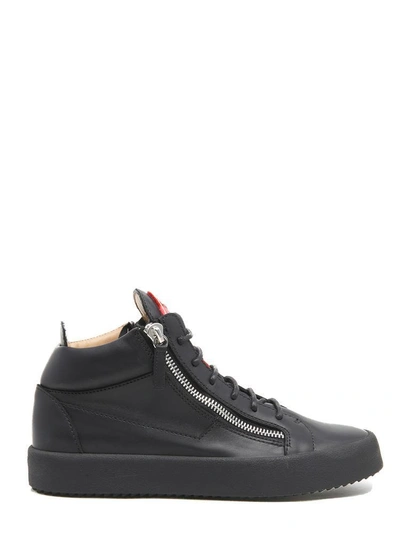 Shop Giuseppe Zanotti Design Kriss Sneakers In Black