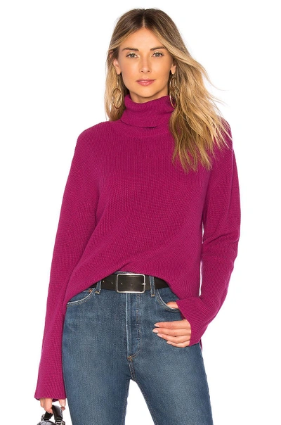 Shop Callahan X Revolve Turtleneck Sweater In Maroon