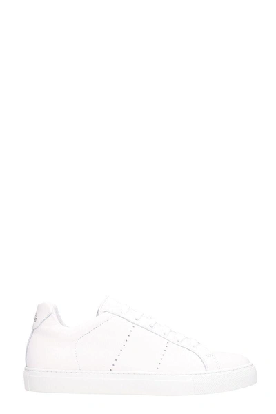 Shop National Standard Edition 4 White Leather Sneakers