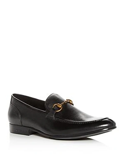Shop Kenneth Cole Men's Mix Leather Apron Toe Loafers In Black