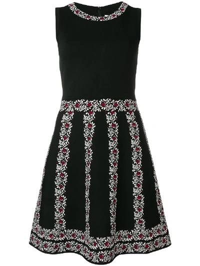 Shop Michael Michael Kors Floral Print Dress - Black