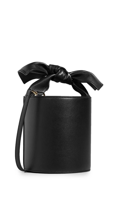 Shop Ulla Johnson Sophie Mini Bucket Bag In Black