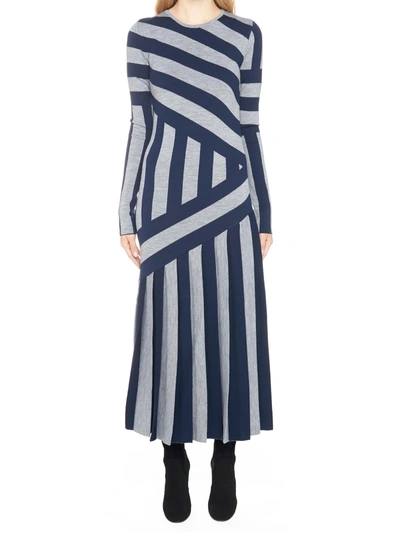 Shop Gabriela Hearst 'felicia' Dress In Grey