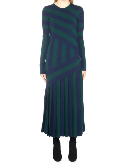 Shop Gabriela Hearst 'felicia' Dress In Multicolor