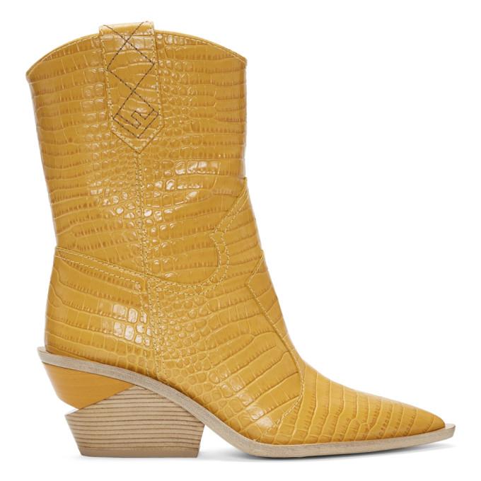 fendi croc boots