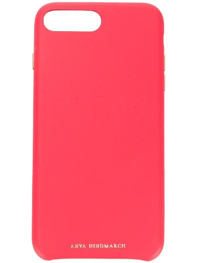 Shop Anya Hindmarch Pimp Your Phone Iphone 8 Plus Case In Pink