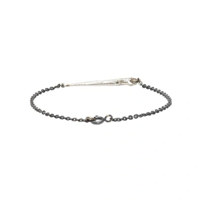 Shop Pearls Before Swine Silver Two-tone Thorn Cross Bracelet
